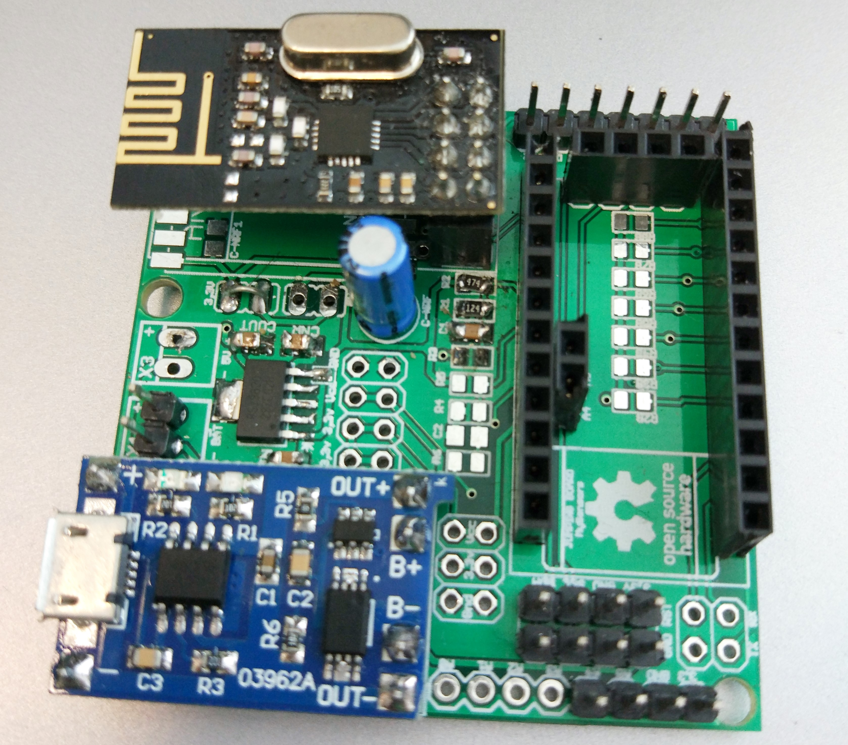 JMP Arduino Pro Mini Multisensor Board v2.1 | OpenHardware.io - Enables ...